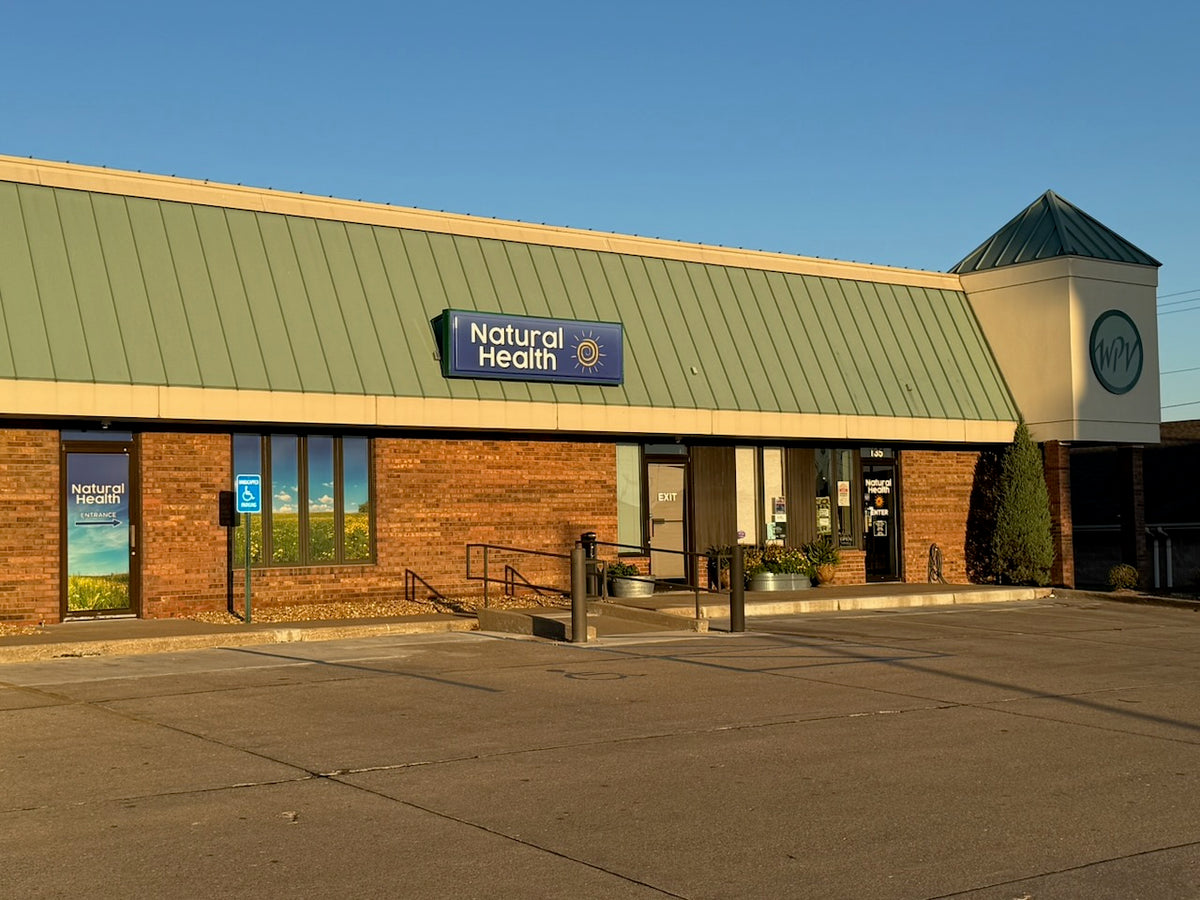 Natural Health Organic Foods storefront in Cape Girardeau, Missouri
